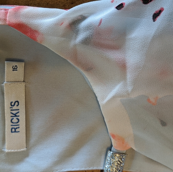 Ladies high low sleeveless dress - Picture 3 of 4